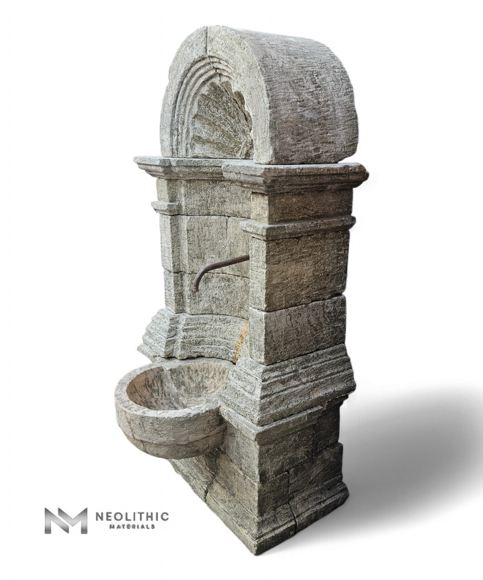 Reclaimed Limestone Fountain - Image 3